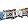 Camion Azul Friccion Con2 Remolques Y 8 Vehiculos 1 Camion Azul Friccion Con2 Remolques Y 8 Vehiculos -Niños Juguetes Tienda 1011141666g00