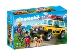 Playmobil Vehículo De Rescate De Montaña 9128