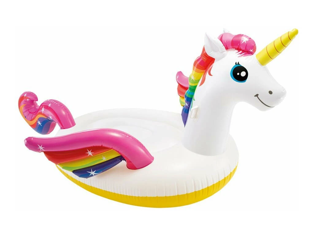 Isla Hinchable Mega Unicornio de 287x193x165 cm. Intex 57281 Isla Hinchable Mega Unicornio De 287x193x165 Cm. Intex 57281 -Niños Juguetes Tienda 1011142982g00