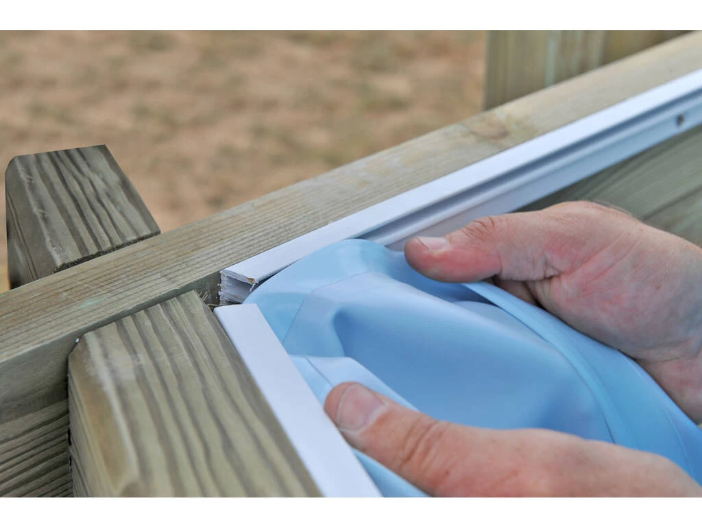 Liner Azul para Piscina de Madera 412x119 cm. Gre 778689 Liner Azul Para Piscina De Madera 412x119 Cm. Gre 778689 -Niños Juguetes Tienda 1011143060g01