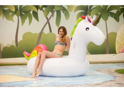Isla Hinchable Unicornio Gigante 240 Cm. Aremar 6445 -Niños Juguetes Tienda 1011143982g01