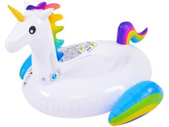 Isla Hinchable Unicornio Iris 132x110x78 Cm. Aremar 6493