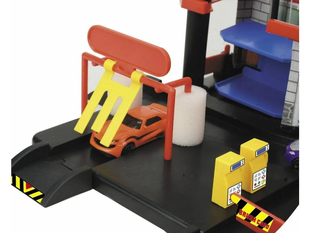 Super Parking Central 4 Plantas con 4 Vehículos Super Parking Central 4 Plantas Con 4 Vehículos -Niños Juguetes Tienda 11037641g05