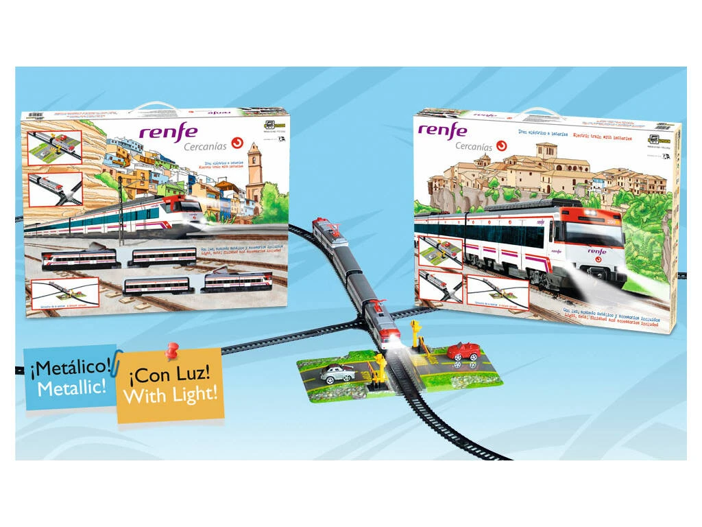 Tren Renfe Cercanías A Escala Pequetren 682 Tren Renfe Cercanías A Escala Pequetren 682 -Niños Juguetes Tienda 11141357g00