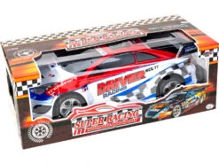 Vehículo Fricción Súper Racing 47 Cm. Rojo Funny 77 -Niños Juguetes Tienda 11141672g04