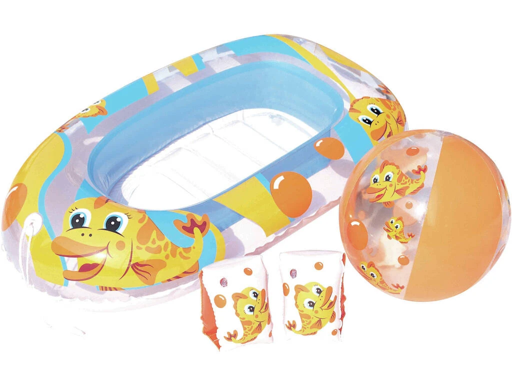 Set Playa Carrito 3 Piezas Bestway 34083EU Set Playa Carrito 3 Piezas Bestway 34083EU -Niños Juguetes Tienda 11801g00