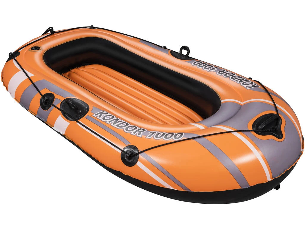 Barca Hinchable Kondor 1000 De 165x107 Cm Bestway 61099 Barca Hinchable Kondor 1000 De 165x107 Cm Bestway 61099 -Niños Juguetes Tienda 11941g06