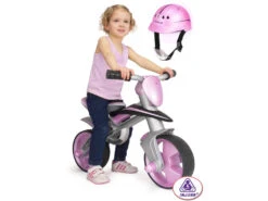 Jumper Girl Balance Bike Con Casco Injusa 502