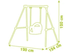 Columpio Metal Baby Swing Smoby 310046 -Niños Juguetes Tienda 14616g04