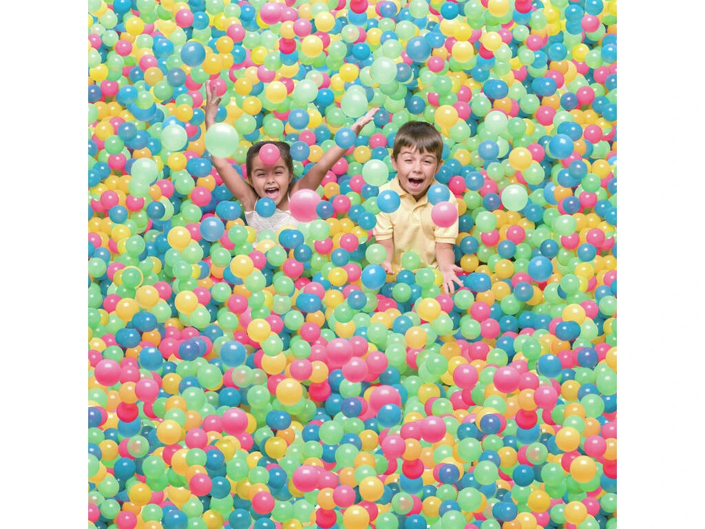 100 Bolas De Plástico Surtidas De Colores Bestway 52027 100 Bolas De Plástico Surtidas De Colores Bestway 52027 -Niños Juguetes Tienda 15331g01