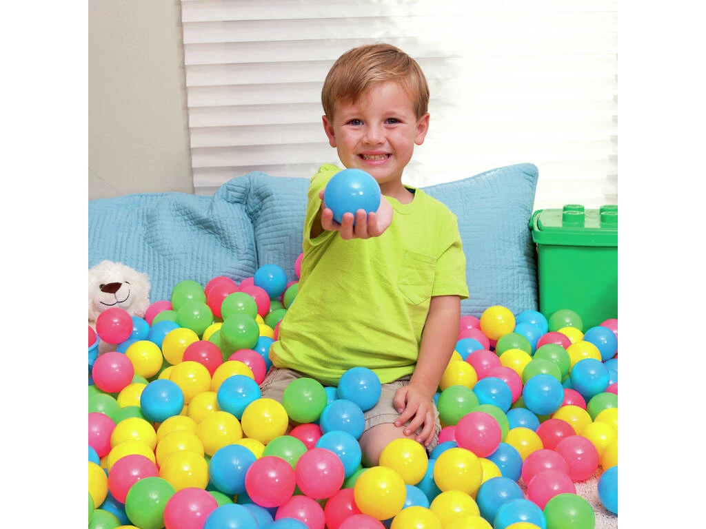 100 Bolas De Plástico Surtidas De Colores Bestway 52027 100 Bolas De Plástico Surtidas De Colores Bestway 52027 -Niños Juguetes Tienda 15331g04