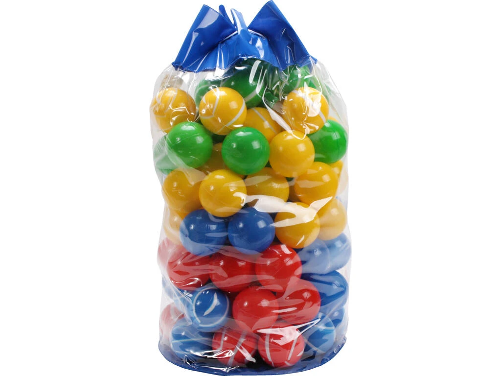 Bolsa 100 Bolas 7cm Rayas y Colores Bolsa 100 Bolas 7cm Rayas Y Colores -Niños Juguetes Tienda 18218g00