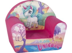 Sillón Infantil Unicornio 41x50x32 Cm.