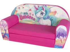 Sofá Infantil Unicornio 42x76x35 Cm.