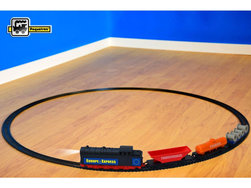 Tren Eléctrico Expreso Mercancías Pequetren 100 Tren Eléctrico Expreso Mercancías Pequetren 100 -Niños Juguetes Tienda 1911145088g03