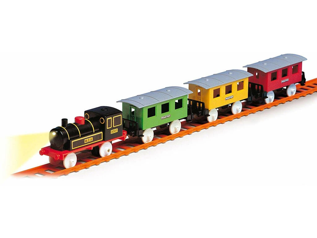 Tren Eléctrico Infantil con Luz, Estación y Túnel Pequetren 2001 Tren Eléctrico Infantil Con Luz, Estación Y Túnel Pequetren 2001 -Niños Juguetes Tienda 1911145118g03