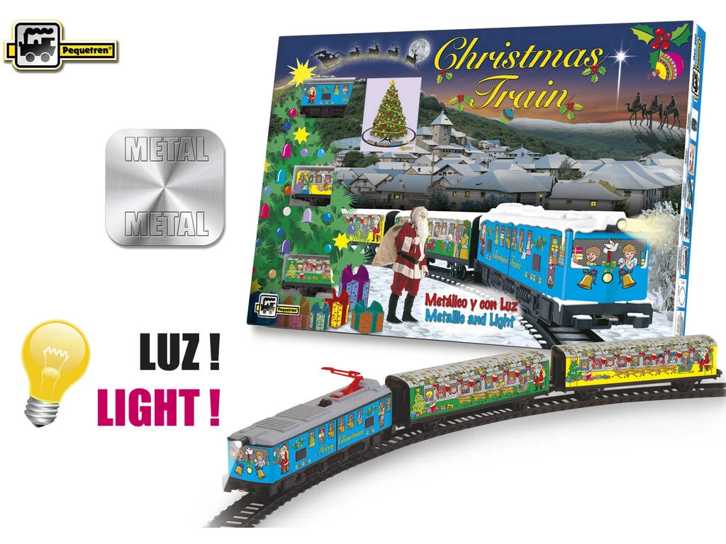 Tren Eléctrico de Navidad Pequetren 200 Tren Eléctrico De Navidad Pequetren 200 -Niños Juguetes Tienda 1911145120g01
