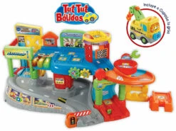 Tut Tut Bolidos Garaje Multitaller Con Capicúa La Grúa Vtech 512722 -Niños Juguetes Tienda 1911145824g02