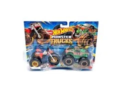 Hot Wheels Vehículos Monster Truck Duetos De Demolición Mattel FYJ64 -Niños Juguetes Tienda 1911147353g01