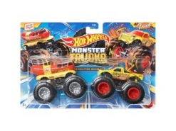 Hot Wheels Vehículos Monster Truck Duetos De Demolición Mattel FYJ64 -Niños Juguetes Tienda 1911147353g03
