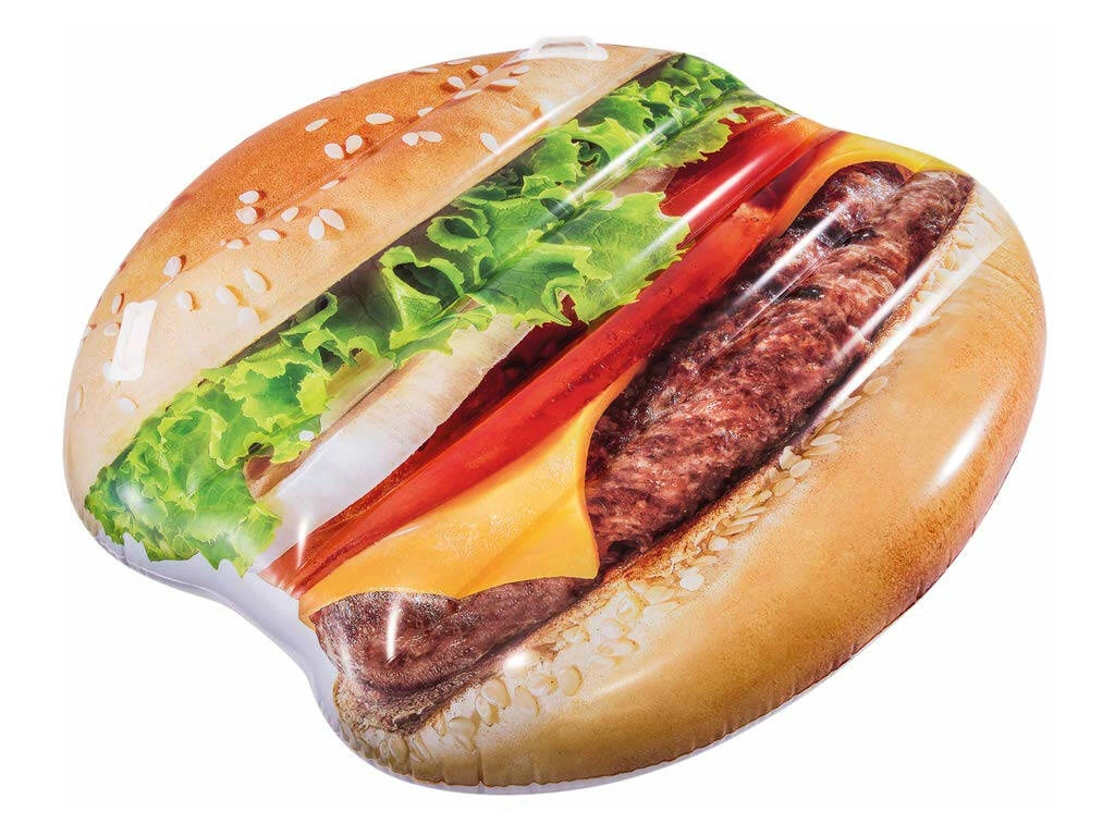 Flotador Hinchable Hamburguesa Realista 145x142 cm. Intex 58780 Flotador Hinchable Hamburguesa Realista 145x142 Cm. Intex 58780 -Niños Juguetes Tienda 1911148353g01