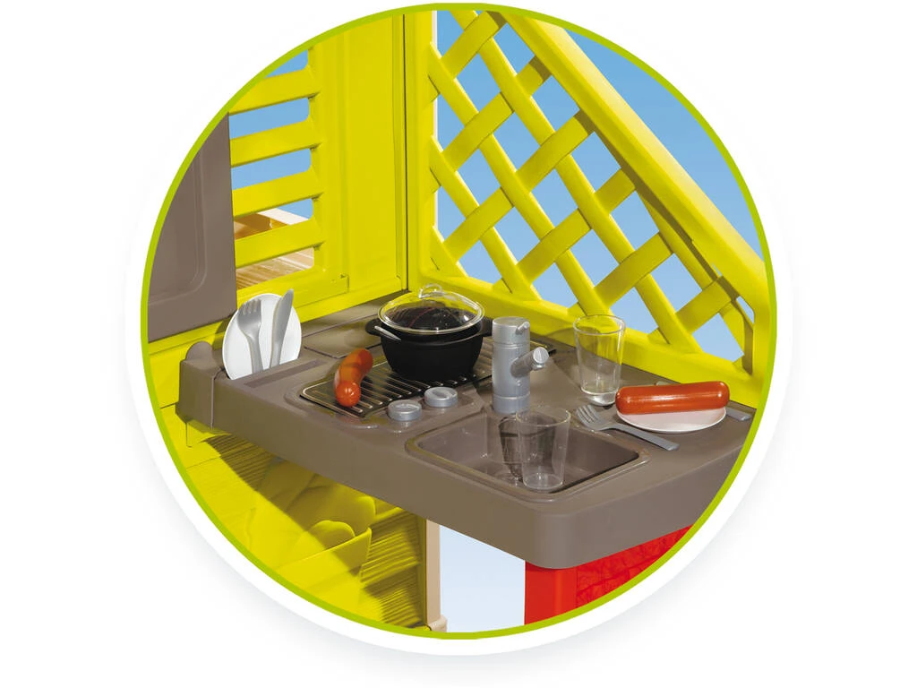 Casa Nature con Cocina Smoby 810713 Casa Nature Con Cocina Smoby 810713 -Niños Juguetes Tienda 1921148147g02