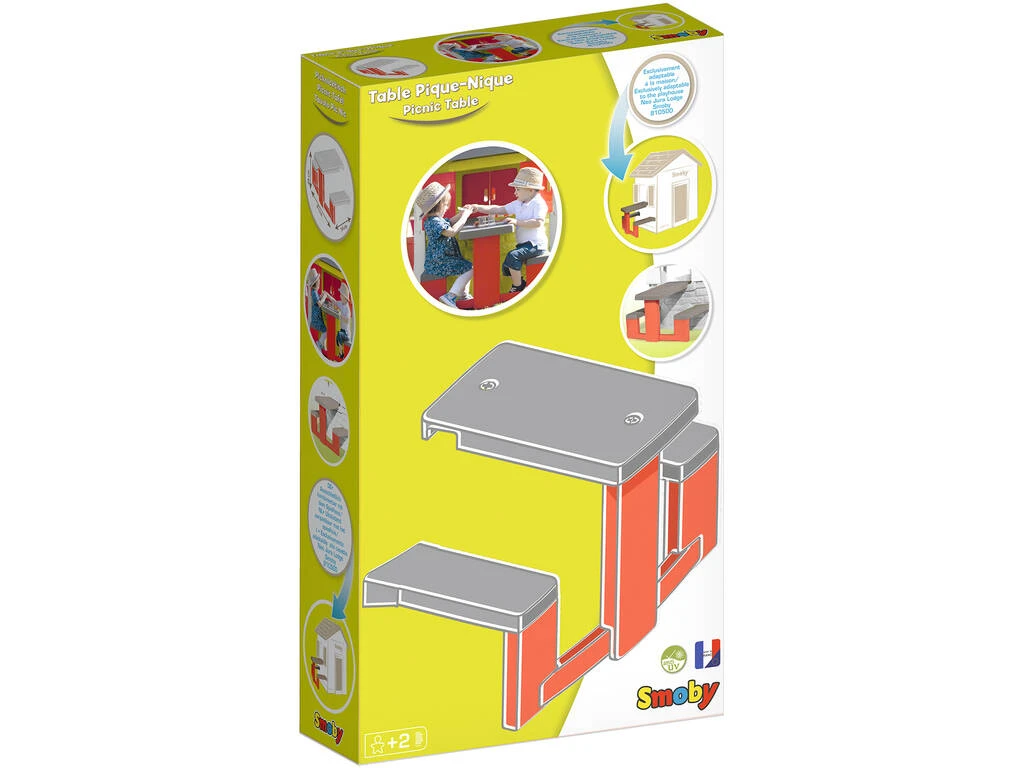 Accesorio Casa Jura Lodge II Mesa Smoby 810902 Accesorio Casa Jura Lodge II Mesa Smoby 810902 -Niños Juguetes Tienda 1921148160g00