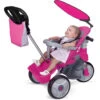 Famosa Triciclo Baby Trike Easy Evolution Rosa -Niños Juguetes Tienda 19223g00