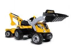 Tractor Builder Max Con Remolque Smoby 710301