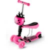 Patinete 3 Ruedas 2 En 1 Rosa -Niños Juguetes Tienda 1999949757g00