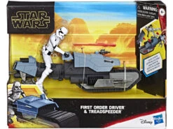 Star Wars Episodio 9 First Order Drive Con Treadspeeder Hasbro E3030