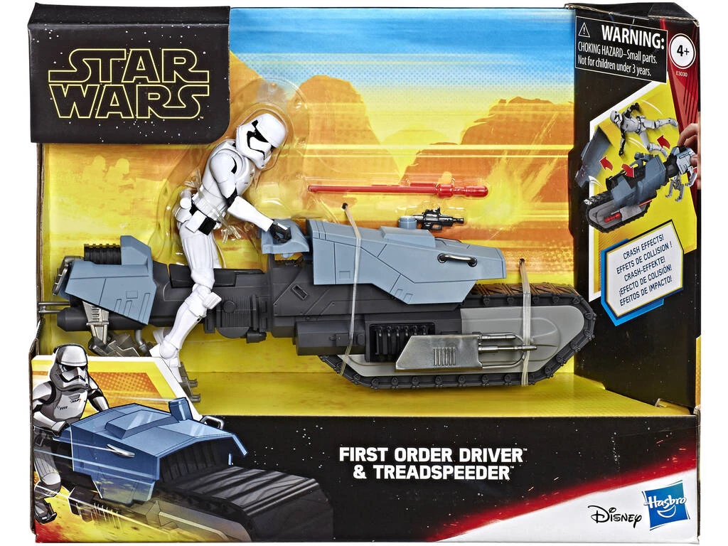 Star Wars Episodio 9 First Order Drive con Treadspeeder Hasbro E3030 Star Wars Episodio 9 First Order Drive Con Treadspeeder Hasbro E3030 -Niños Juguetes Tienda 1999949867g00