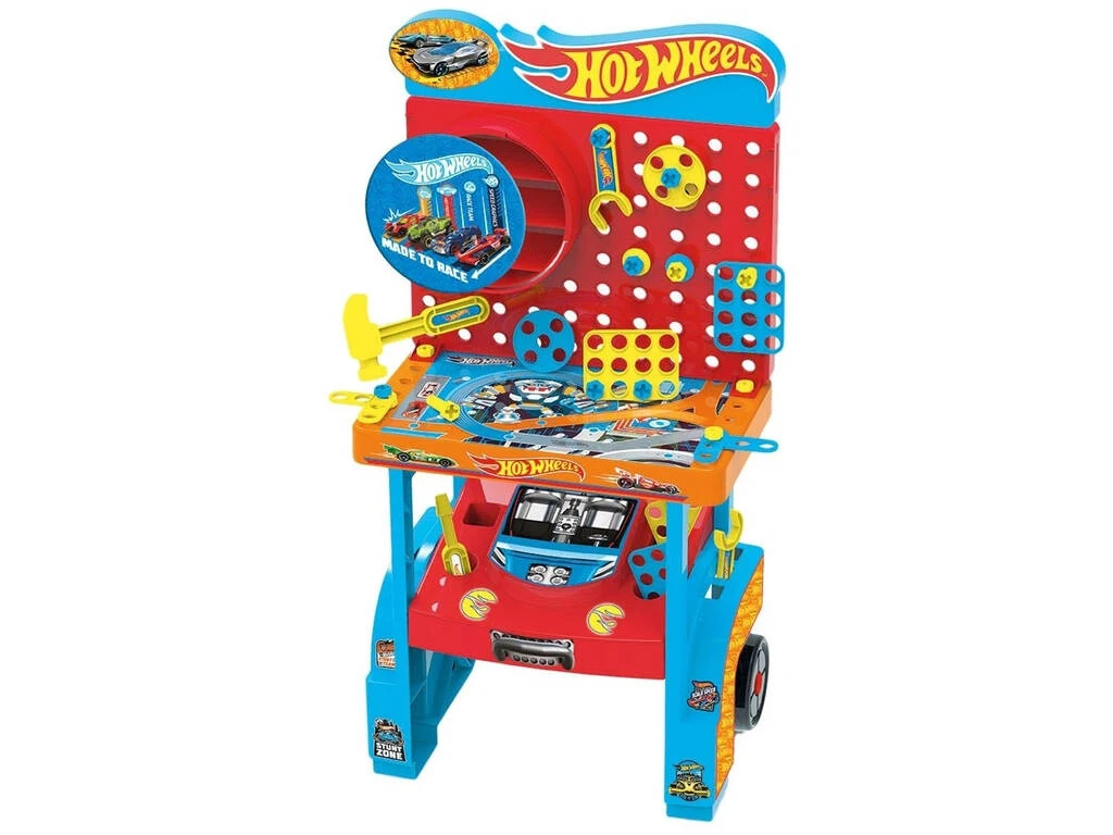 Hot Wheels Garaje y Banco de Herramientas Valuvic B-9692 Hot Wheels Garaje Y Banco De Herramientas Valuvic B-9692 -Niños Juguetes Tienda 1999950261g00