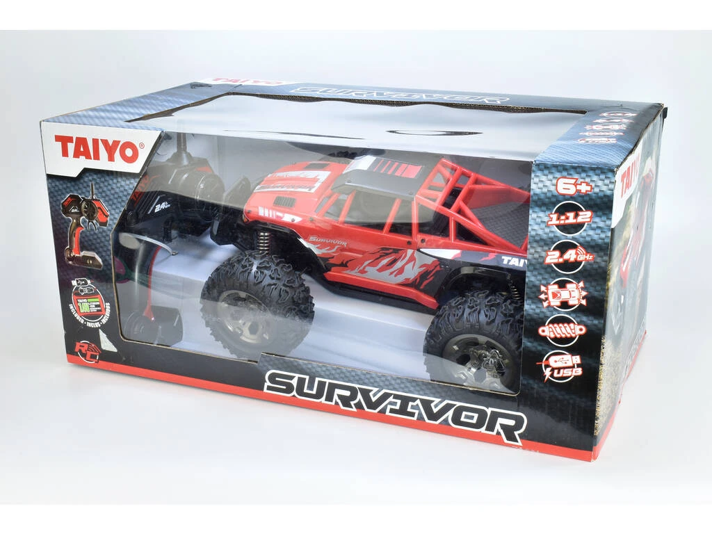 Radio Control 1:12 Todoterreno Survivor Taiyo 120000B Teledirigido Radio Control 1:12 Todoterreno Survivor Taiyo 120000B Teledirigido -Niños Juguetes Tienda 1999950476g01