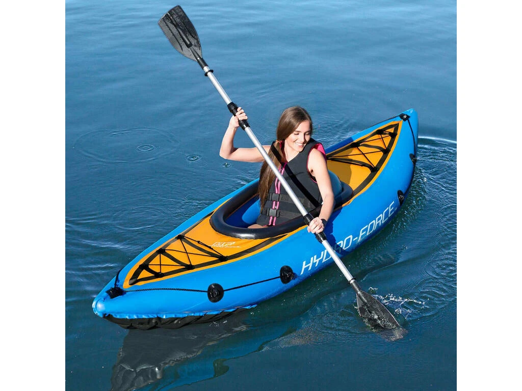 Kayak Hinchable Hydro-Force Cove Champion 275x81 cm. Bestway 65115 Kayak Hinchable Hydro-Force Cove Champion 275x81 Cm. Bestway 65115 -Niños Juguetes Tienda 1999950645g03