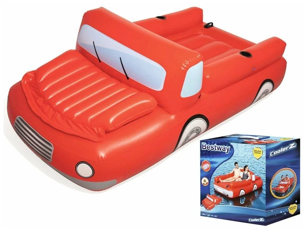 Colchoneta Hinchable Camión Rojo con Nevera Bestway 43192 Colchoneta Hinchable Camión Rojo Con Nevera Bestway 43192 -Niños Juguetes Tienda 1999950662g01