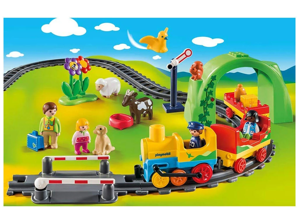 Playmobil 1,2,3 Mi Primer Tren Playmobil 70179 Playmobil 1,2,3 Mi Primer Tren Playmobil 70179 -Niños Juguetes Tienda 1999950875g01