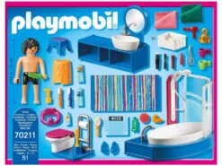 Playmobil Baño Playmobil 70211 -Niños Juguetes Tienda 1999950918g02