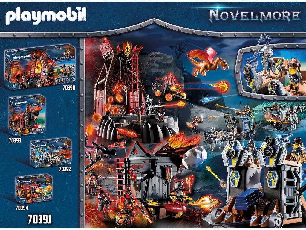 Playmobil Novelmore Fortaleza Móvil 70391 Playmobil Novelmore Fortaleza Móvil 70391 -Niños Juguetes Tienda 1999950992g02