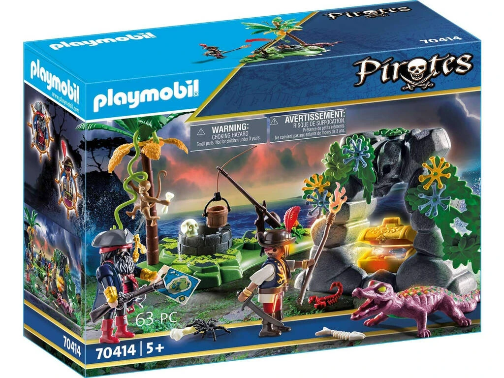 Playmobil Escondite Pirata Playmobil 70414 Playmobil Escondite Pirata Playmobil 70414 -Niños Juguetes Tienda 1999951003g00