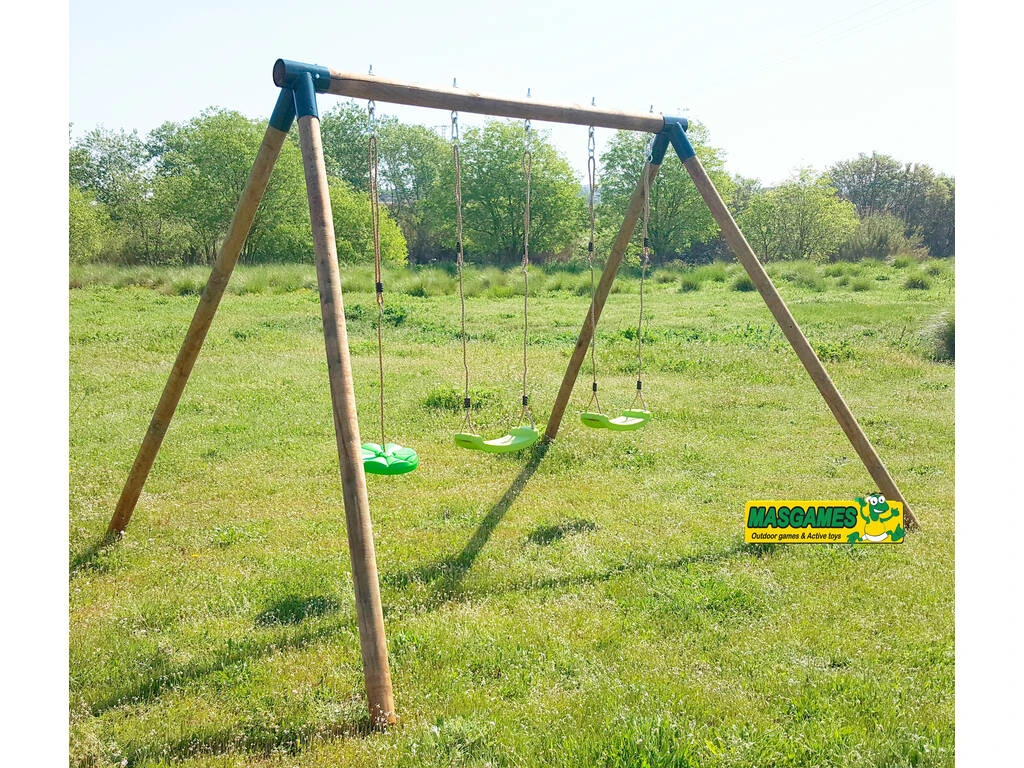 Columpio Doble Kibo Plus Masgames MA700028 Columpio Doble Kibo Plus Masgames MA700028 -Niños Juguetes Tienda 1999951910g02