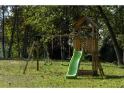 Parque Infantil Tibidabo Con Columpio Doble Masgames MA700221