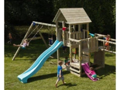 Parque Infantil Penthouse XL Con Columpio Doble Masgames MA821201