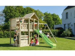Parque Infantil Palazzo XL Con Columpio Doble Masgames MA821701