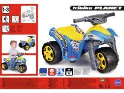 Tribike Planet 6V Famosa 800012228 -Niños Juguetes Tienda 1999952401g02