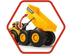 Camión Volquete Volvo 23 Cm. Con Luz Y Sonido Simba 3723004 -Niños Juguetes Tienda 1999953531g05