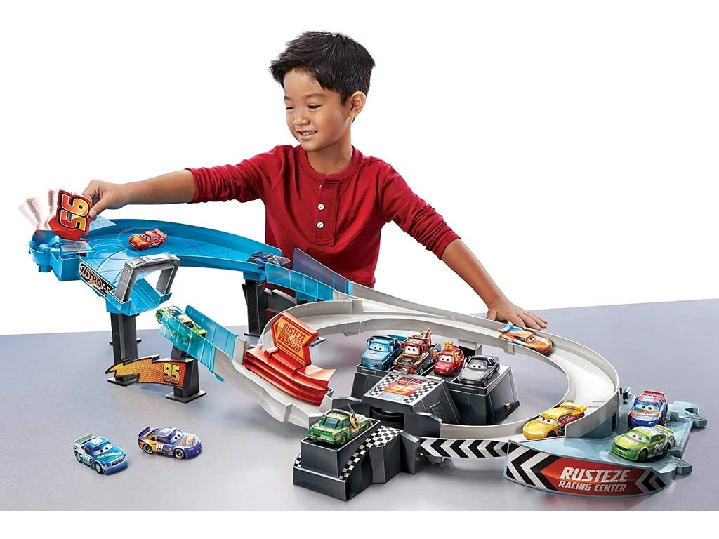 Cars RustEze Doble Circuito de Carreras Mattel GNW06 Cars RustEze Doble Circuito De Carreras Mattel GNW06 -Niños Juguetes Tienda 1999954058g01