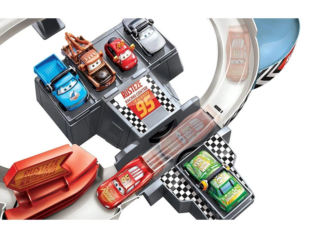 Cars RustEze Doble Circuito de Carreras Mattel GNW06 Cars RustEze Doble Circuito De Carreras Mattel GNW06 -Niños Juguetes Tienda 1999954058g03