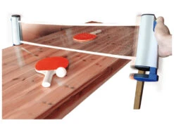 Set Ping Pong Con 2 Palas, 3 Pelotas Y Red Extensible