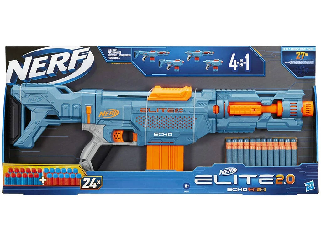 Nerf Elite 2.0 Delta Echo CS-10 Hasbro E9533 Nerf Elite 2.0 Delta Echo CS-10 Hasbro E9533 -Niños Juguetes Tienda 1999954398g01
